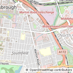 Map of Middlesbrough