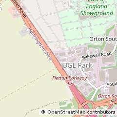 Map of Peterborough