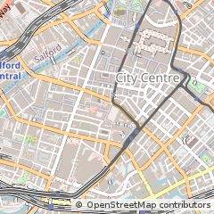 Map of Manchester
