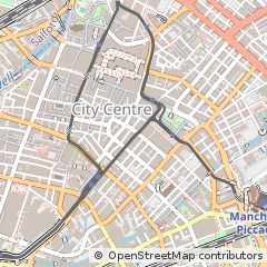 Map of Manchester