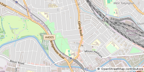 Map of Wembley