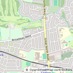 Map of Newcastle Upon Tyne, Tyne & Wear