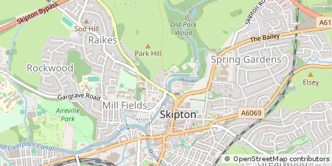 Map of Skipton