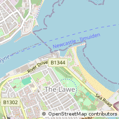 Map of Tyne and Wear