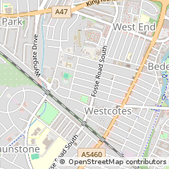 Map of Leicester