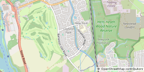 Map of Stoke-on-Trent