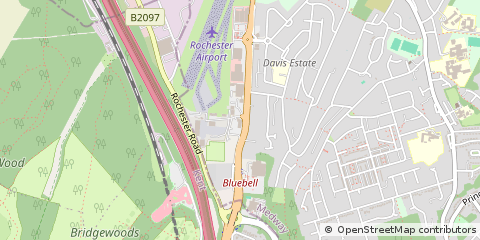 Map of Chatham, Kent