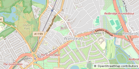 Map of Wanstead, London