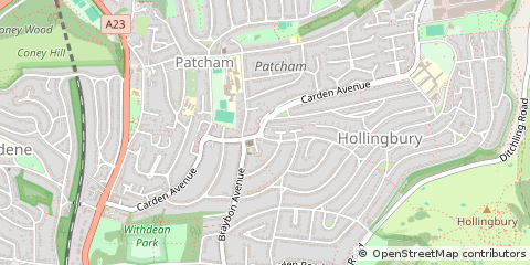 Map of Brighton