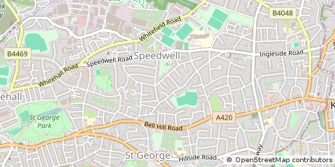 Map of Bristol