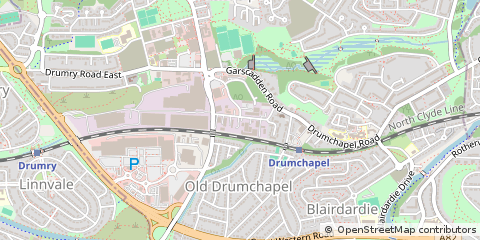 Map of Glasgow