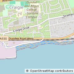 Map of Dundee