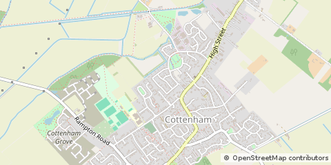 Map of Cambridge, Cambridgeshire