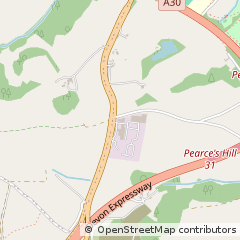 Map of Exeter, Devon