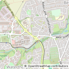 Map of Sheffield