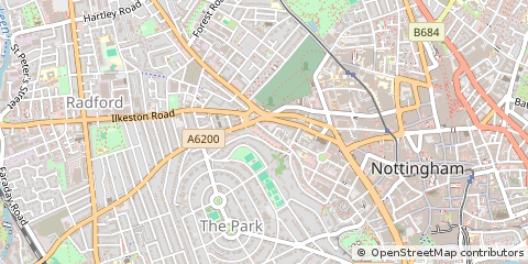 Map of Nottingham