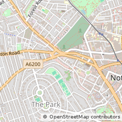 Map of Nottingham
