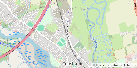 Map of Exeter