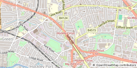 Map of Birmingham