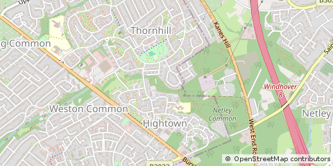 Map of Southampton