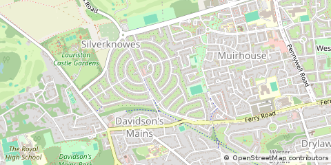 Map of Edinburgh
