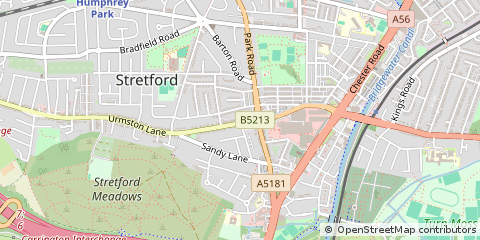 Map of Stretford