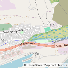 Map of Swansea