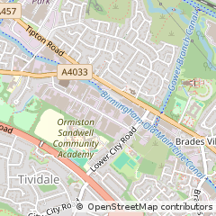 Map of Birmingham