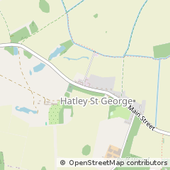 Map of Sandy, Bedfordshire