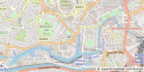 Map of Bristol