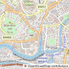 Map of Bristol
