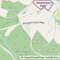 Map of East Sussex