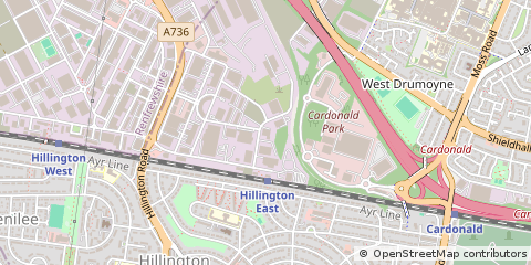 Map of Glasgow