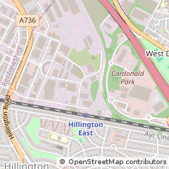 Map of Glasgow