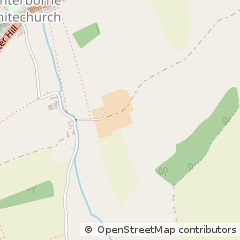 Map of Blandford Forum, Dorset