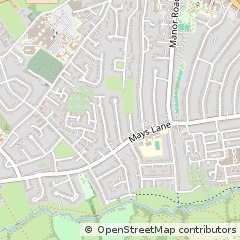 Map of Barnet, Hertfordshire