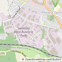 Map of Swansea
