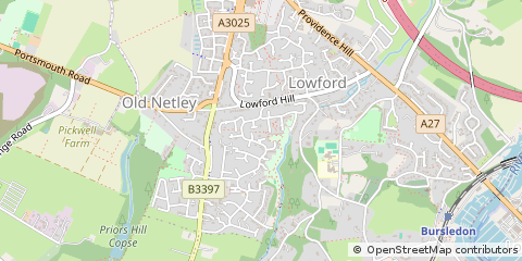 Map of Southampton