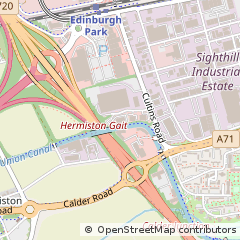 Map of Edinburgh, Midlothian