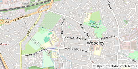 Map of Reading