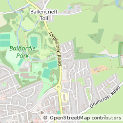 Map of Bathgate, West Lothian