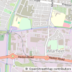 Map of Hull