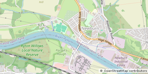 Map of Newcastle Upon Tyne