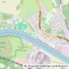 Map of Newcastle Upon Tyne