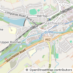 Map of Huddersfield