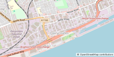 Map of Hull
