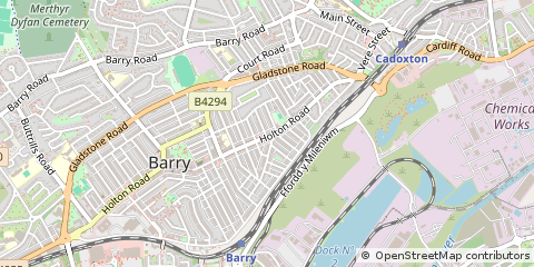 Map of Barry