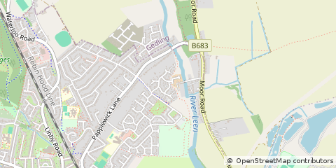Map of Hucknall