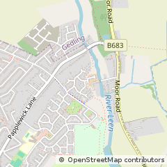 Map of Hucknall