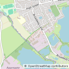 Map of South Cerney, Gloucestershire